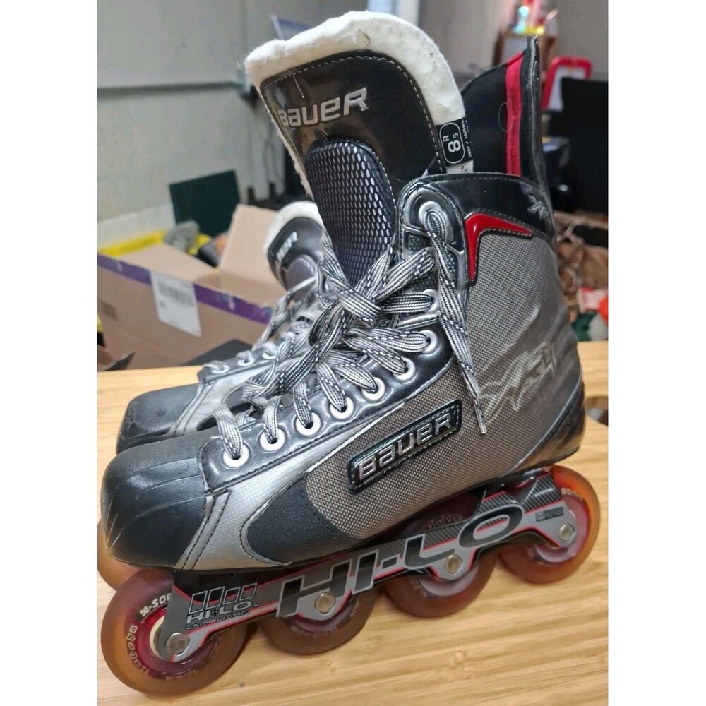 Bauer Vapor XR4 Roller Inline Hockey Skates Senior Size 8.5 R Men's Shoe Size 10